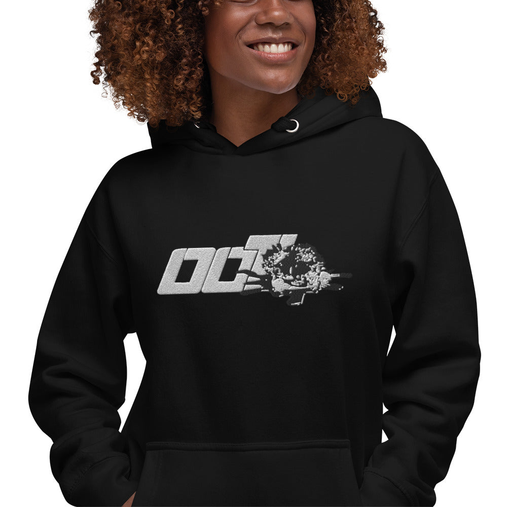 Unisex (White) ooT World Embroidered Hoodie