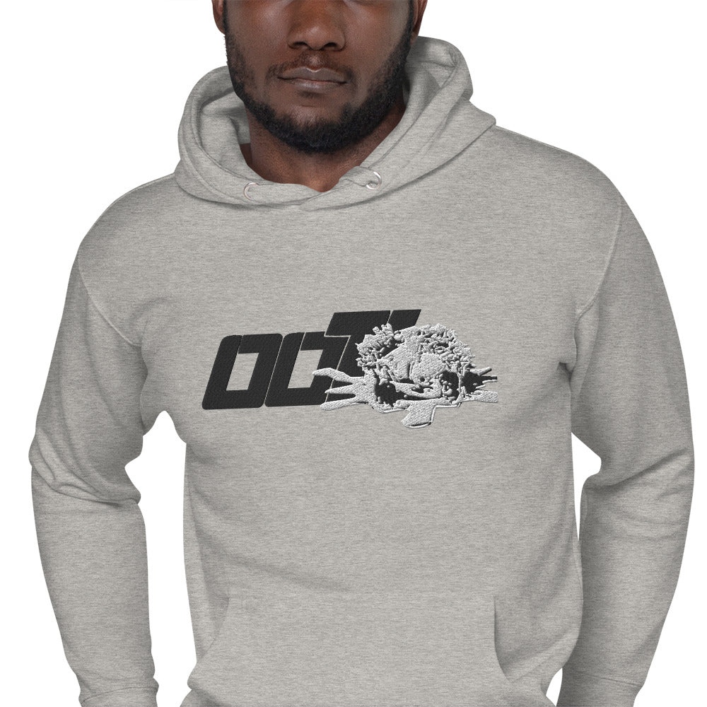 Unisex (Black) ooT World Embroidered Hoodie