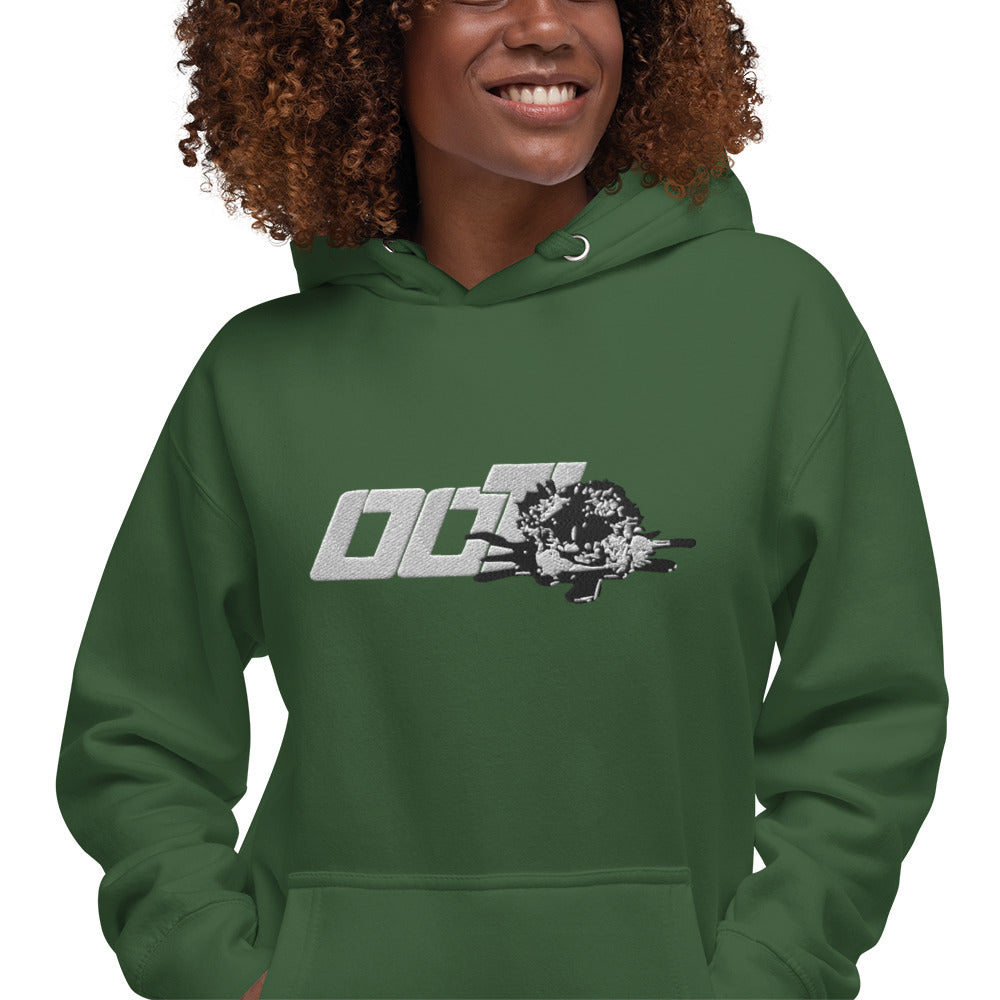 Unisex (White) ooT World Embroidered Hoodie