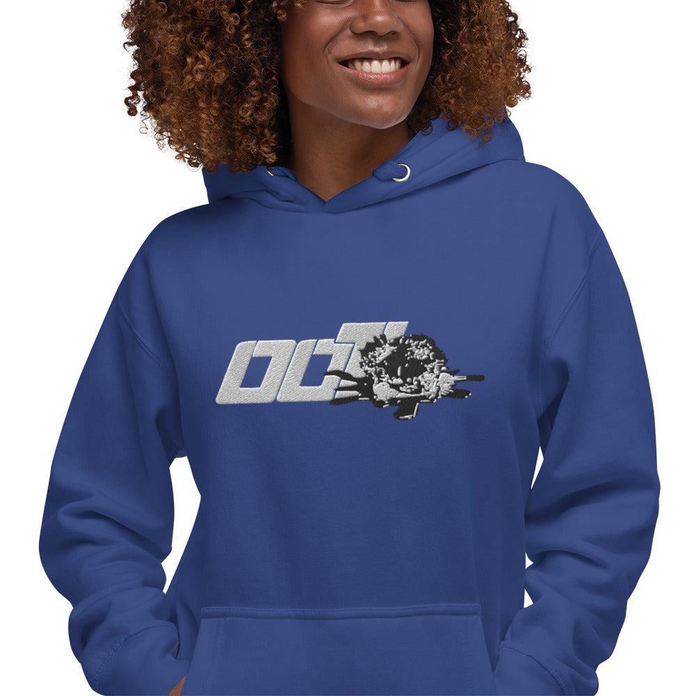 Unisex (White) ooT World Embroidered Hoodie